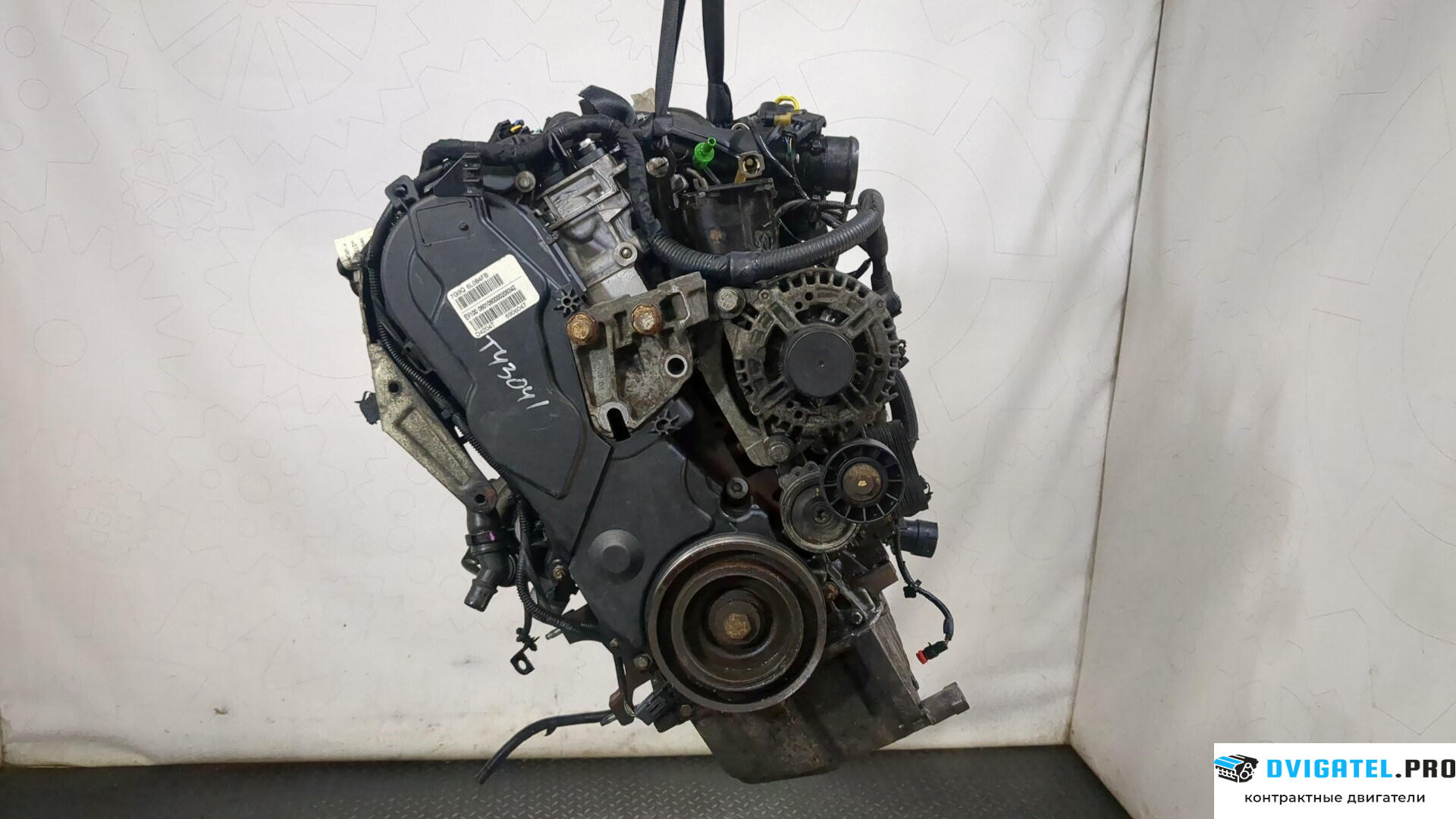 Двигатель Ford S-Max 2006 - 2010 AZWA 2 л., Дизель, TDCI, артикул 9243769