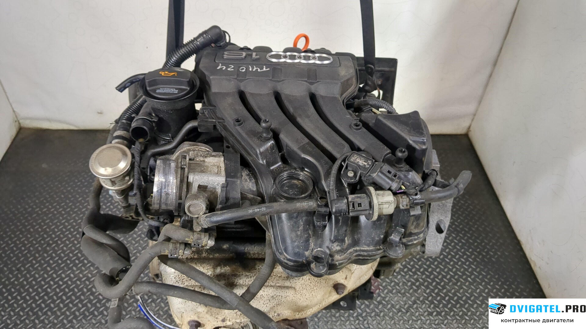 Двигатель Audi A3 8P 2004 - 2008 BSE 1.6 л., Бензин, Инжектор, артикул 8972211