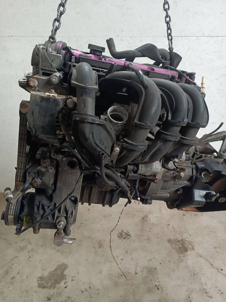 Двигатель SHDB Ford Focus 2 restailing 1.6 Бензин