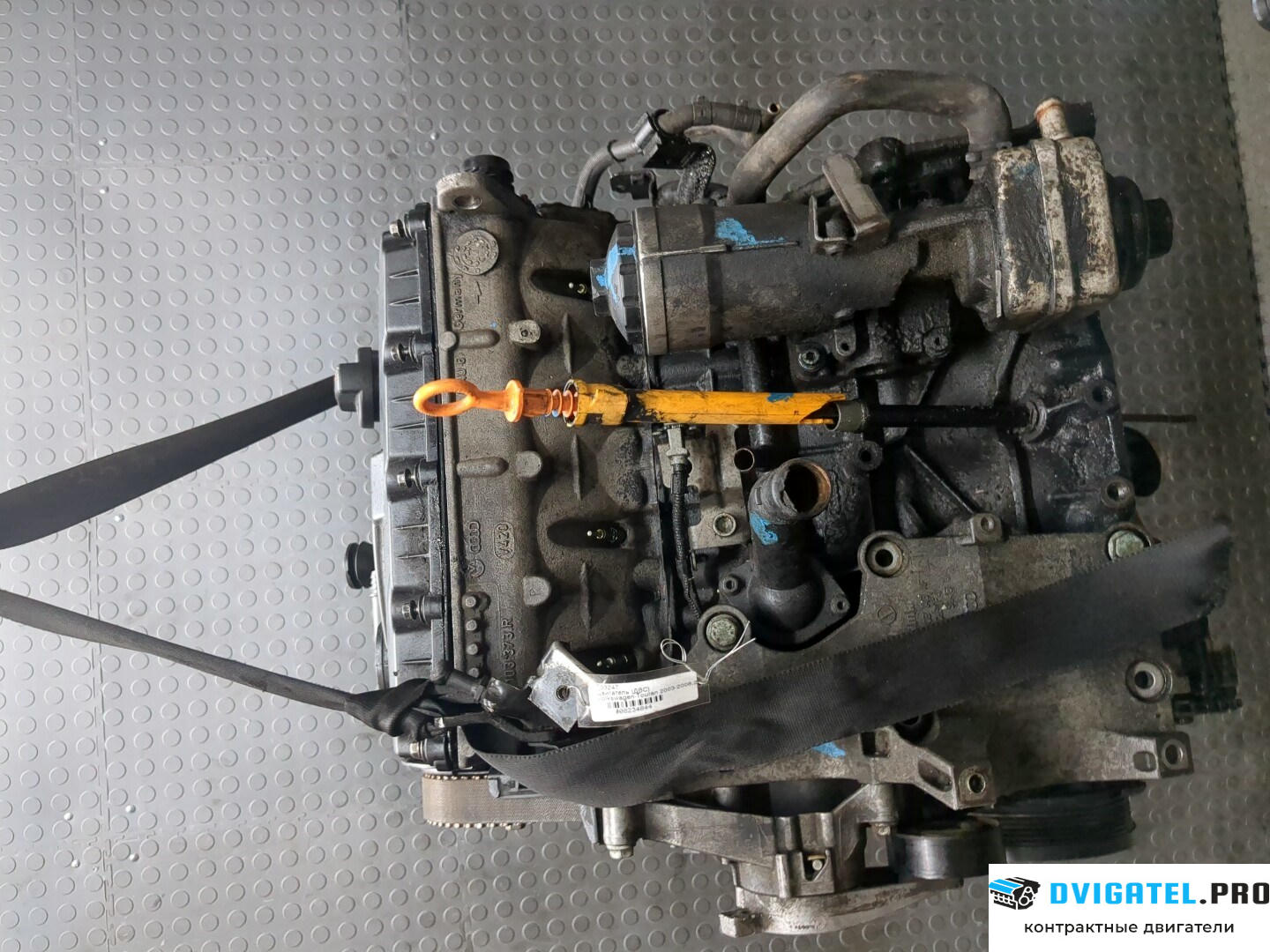 Двигатель Volkswagen Touran 2003 - 2006 BKC 1.9 л., Дизель, TDI, артикул 8234844