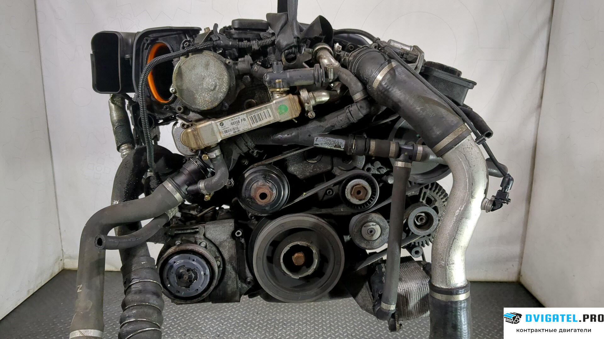 Двигатель BMW 5 E60 2003 - 2009 204D4 / M47D20 2 л., Дизель, TDI, артикул 8785111