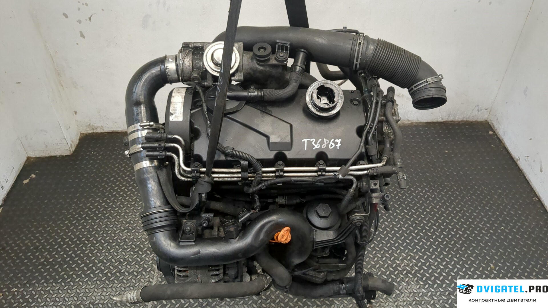Двигатель Volkswagen Golf 5 2003 - 2009 BKC 1.9 л., Дизель, TDI, артикул 8592134