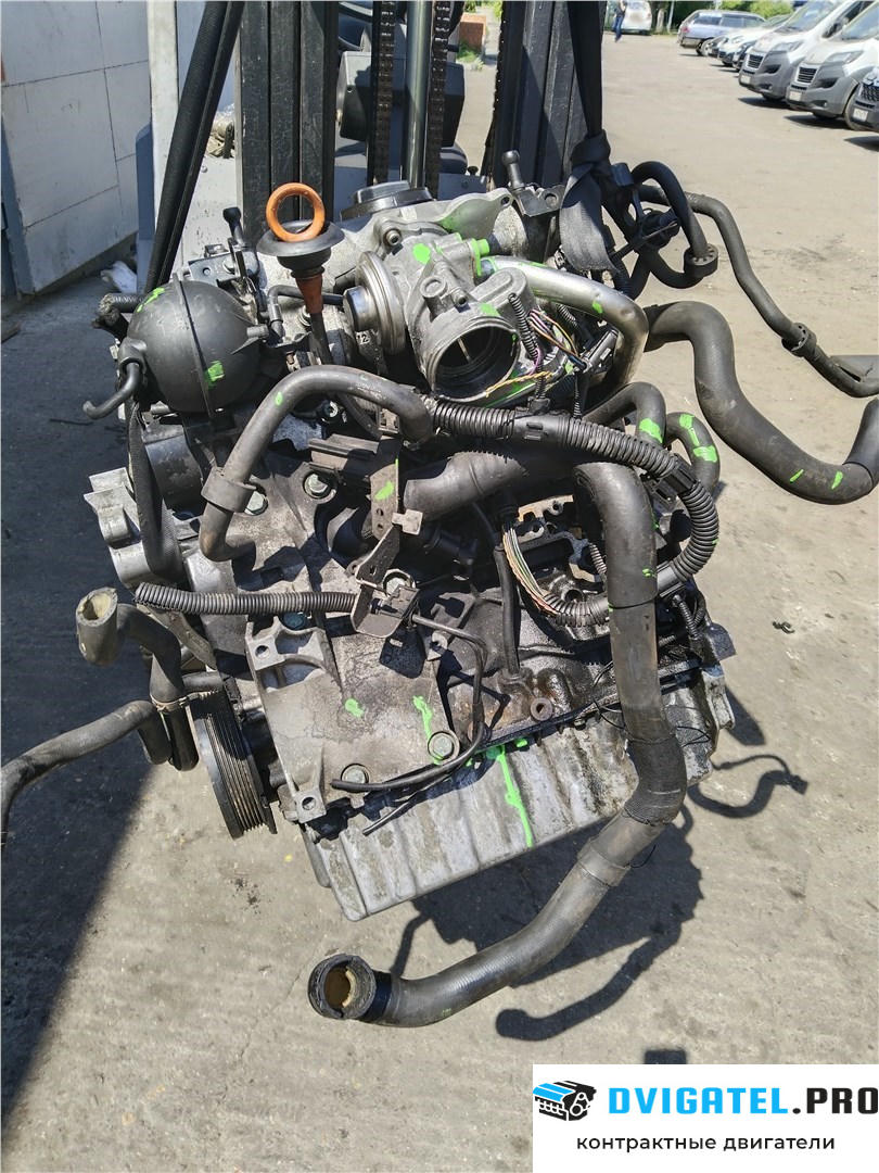 Двигатель Volkswagen Touran 2003 - 2006 BKD 2 л., Дизель, TDI, артикул 7257682
