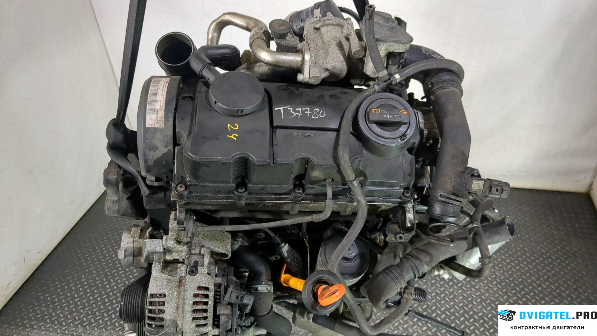 Двигатель Volkswagen Sharan 2000 - 2010 BRT 2 л., Дизель, TDI, артикул 8785047