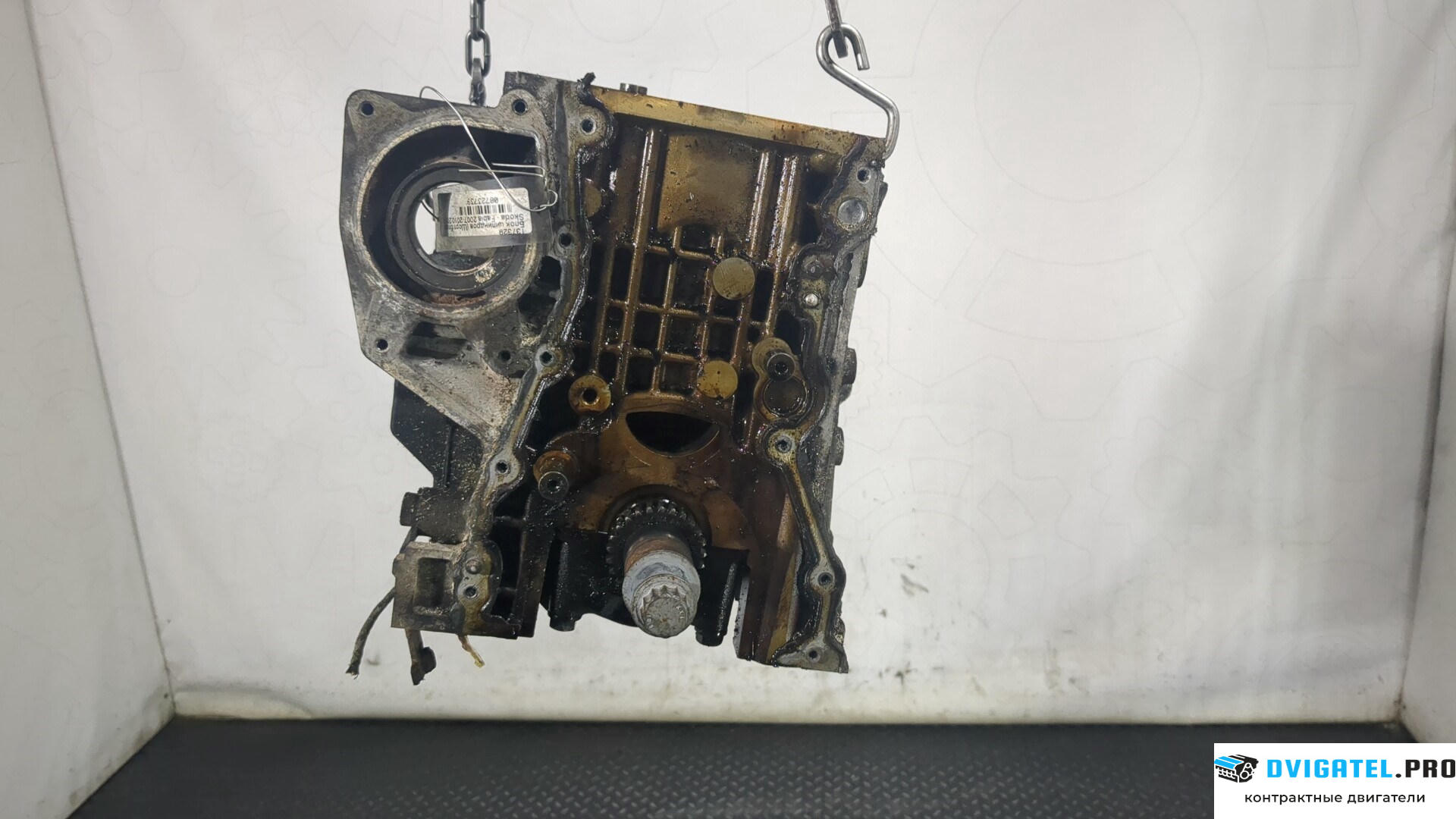 Шорт блок (Блок цилиндров) Skoda Fabia 2007 - 2010 CBZA 1.2 л., Бензин, TSI, артикул 8723739