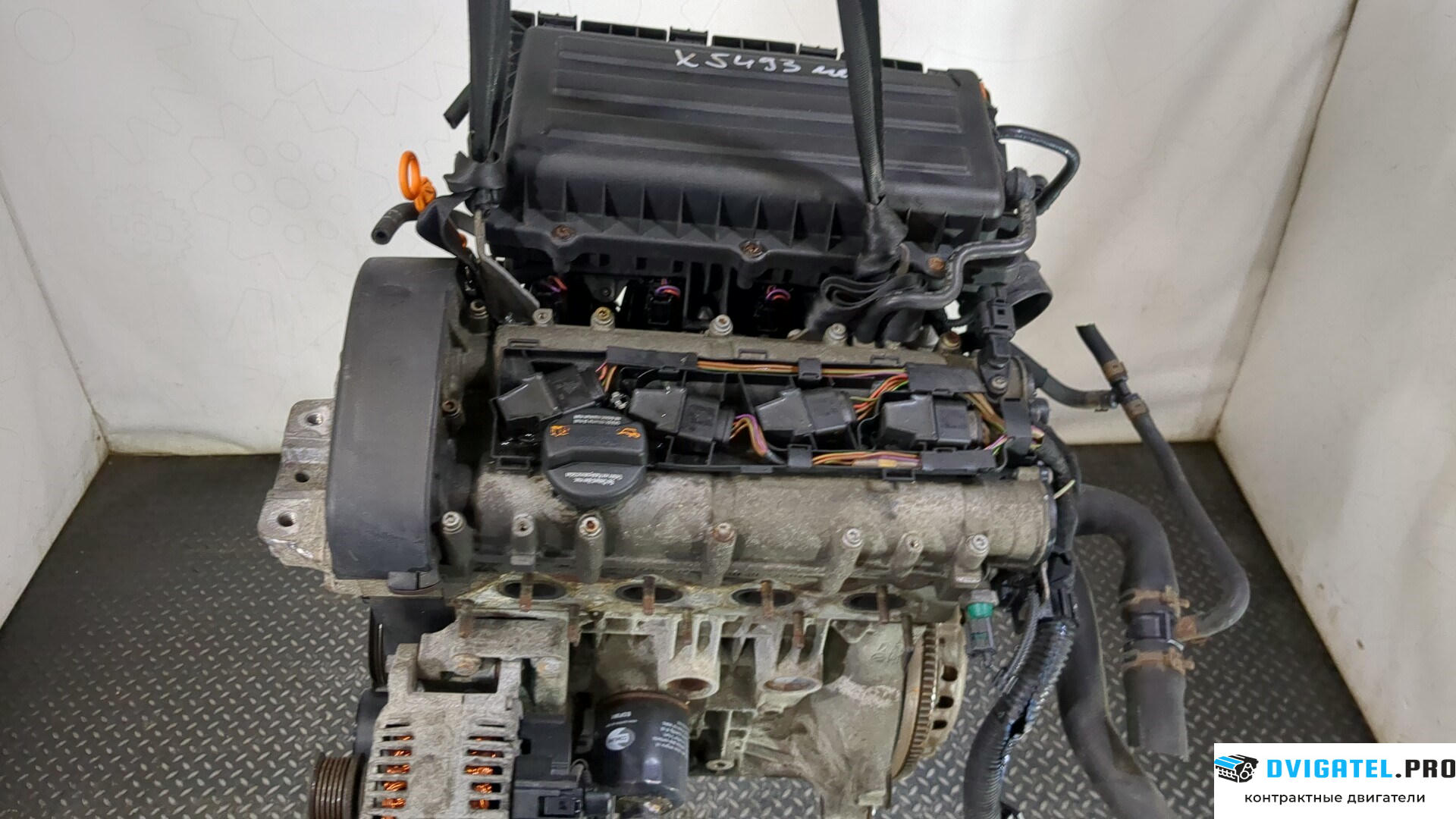 Двигатель Volkswagen Golf 5 2003 - 2009 BUD 1.4 л., Бензин, Инжектор, артикул 9259782